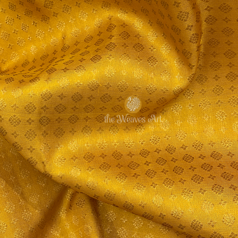 Yellow Kanchi Pattu Saree