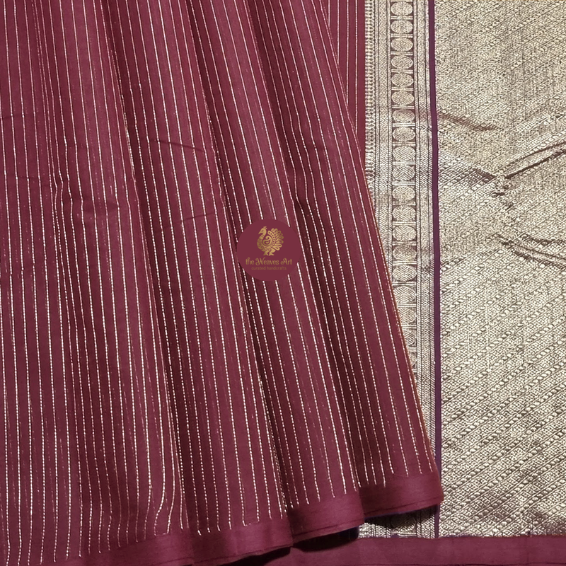 Zari Kanchi Cotton Saree