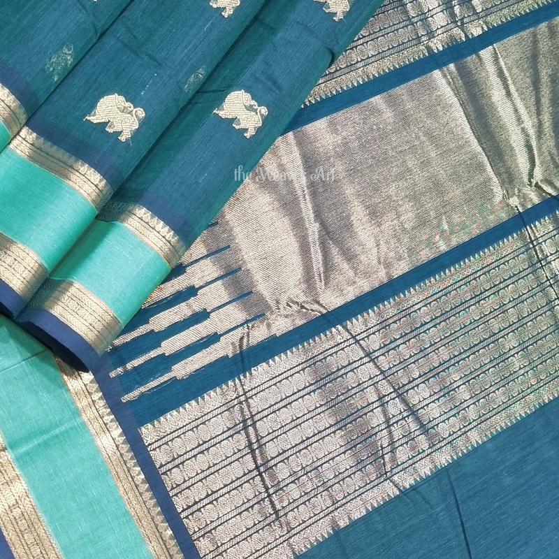 Zari Kanchi Cotton Saree