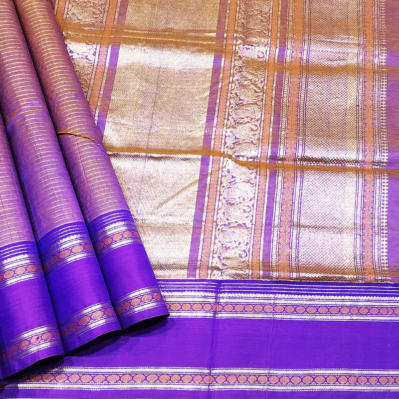 Zari Kanchi Silk Cotton Sarees