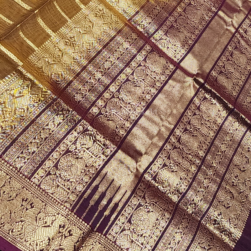 Zari Kanchi Silk Cotton Sarees