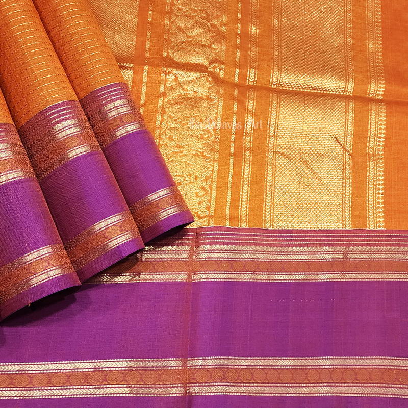 Zari Kanchi Silk Cotton Sarees
