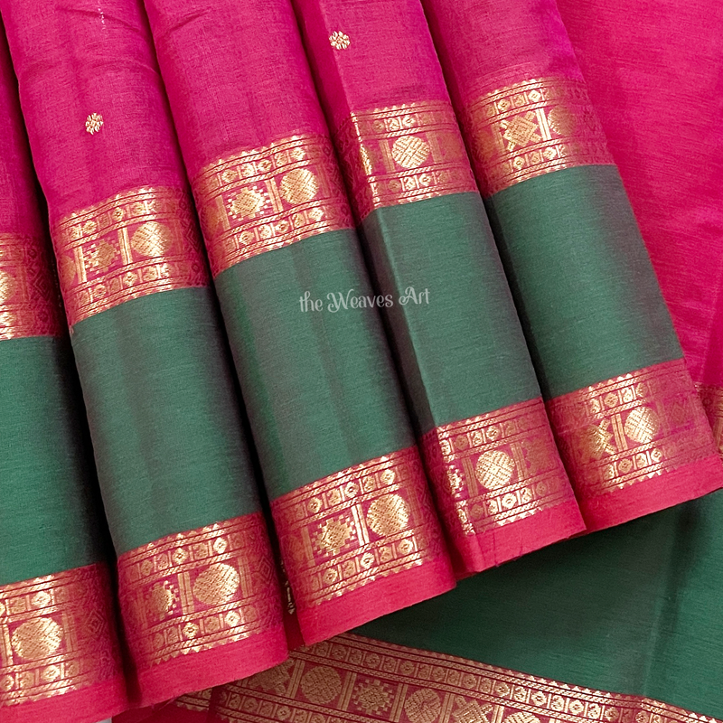 Zari Kanchi Silk Cotton Sarees