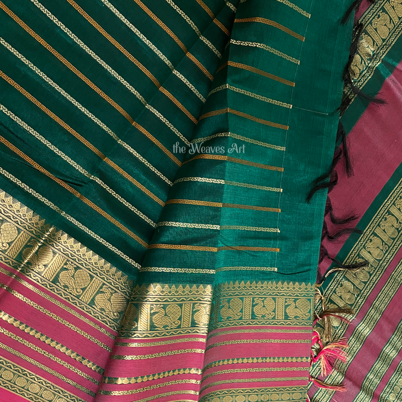 Zari Kanchipuram Silk Cotton Sarees