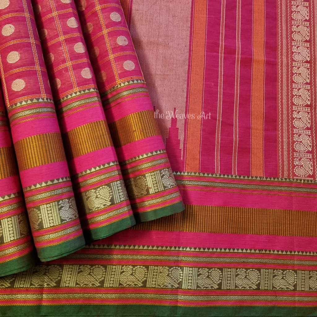 1000 Butta Kanchi Cotton Saree