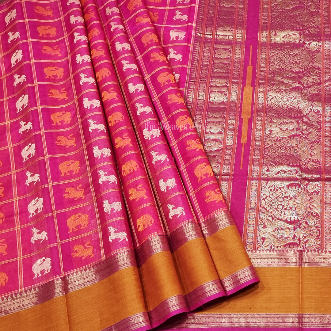 Kanchi Cotton Sarees – Prashanti Sarees