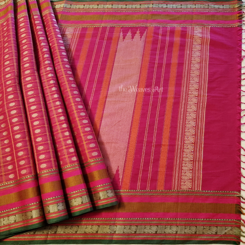 Ayiram Butta Kanchi Cotton Saree