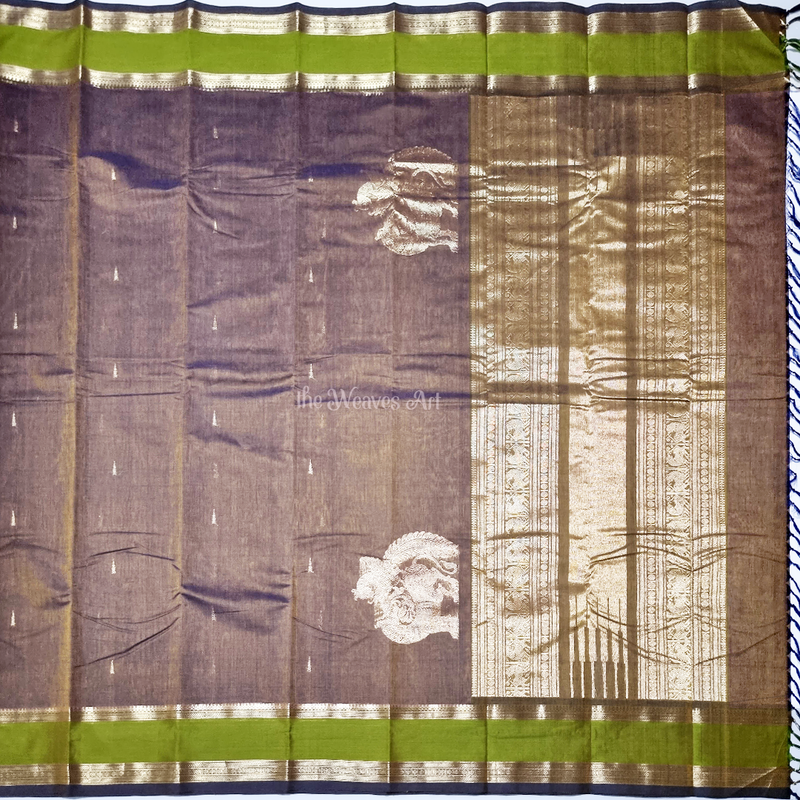 Handloom Cotton Sarees with Zari