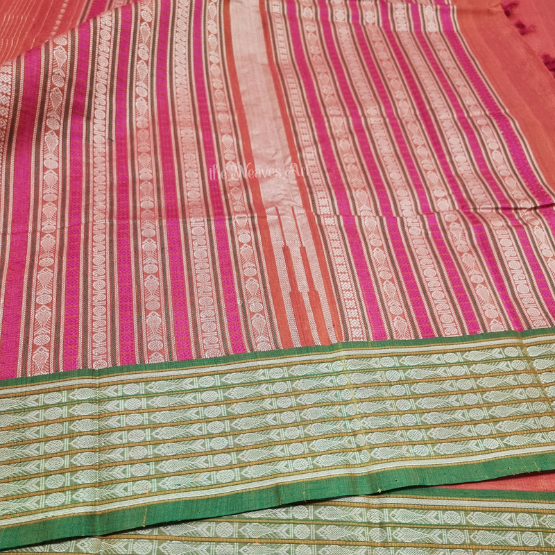 Kanchi Cotton Saree Pallu