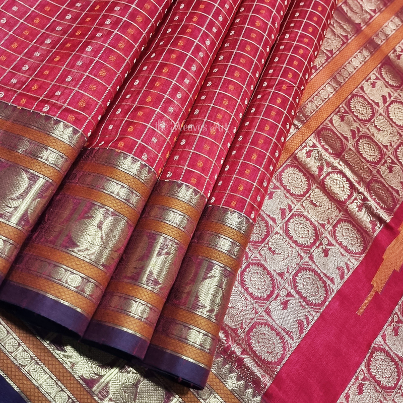 Kanchi Silk Cotton Saree