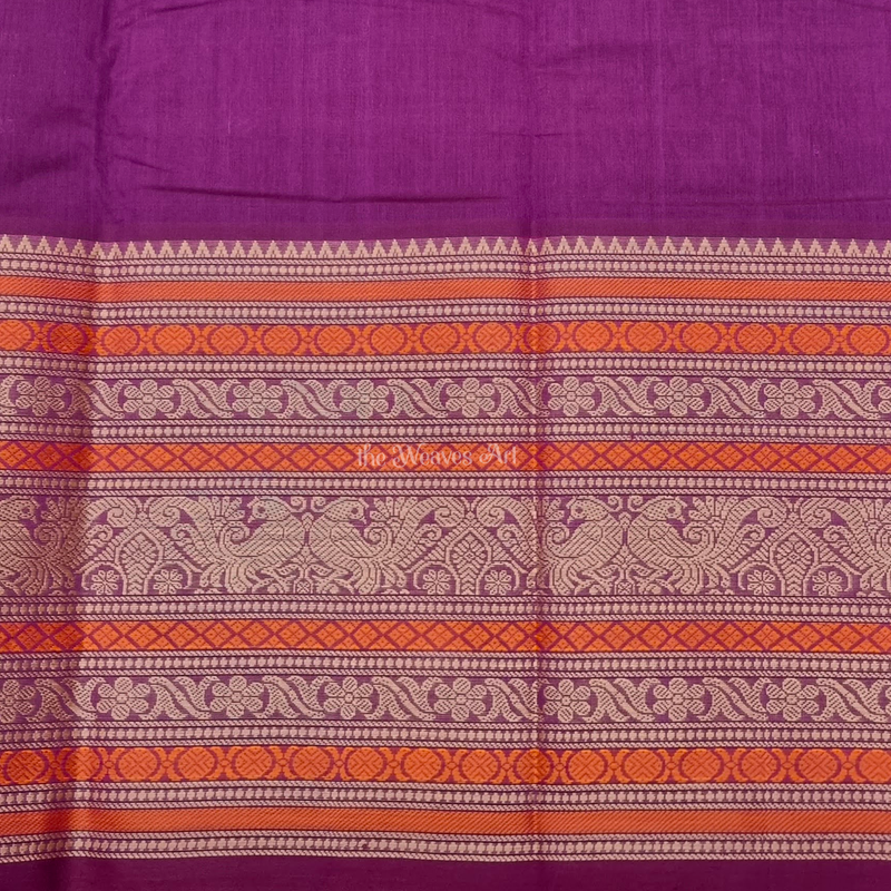 Magenta Color Kanchi Cotton Blouse