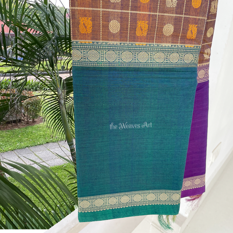 Muppagam Kanchi Cotton Saree