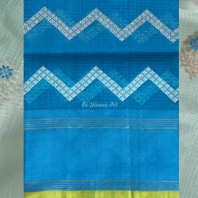 Kota Doria Zari Saree with blouse