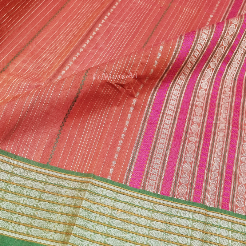 Thread Work Kanchi Cotton Saree
