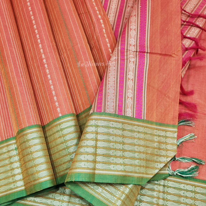 Thread Work Kanchipuram Saree