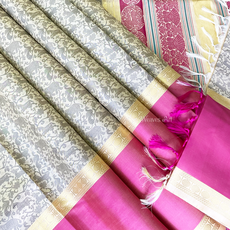 Vanasingaram Kanchipuram Pattu Saree