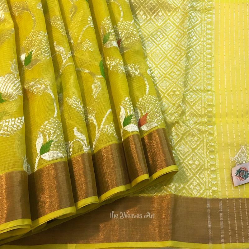 Pure Zari Kota Saree