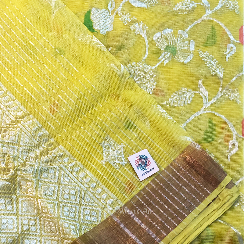 Authentic Zari Kota Sarees