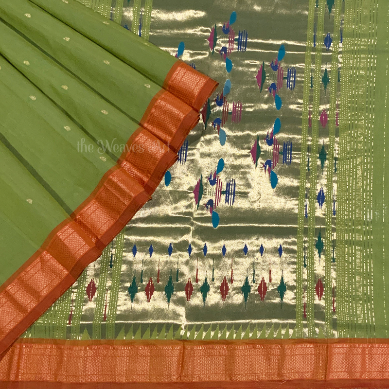 Traditional Paithani Cotton Saree